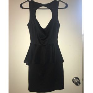 Peplum dress